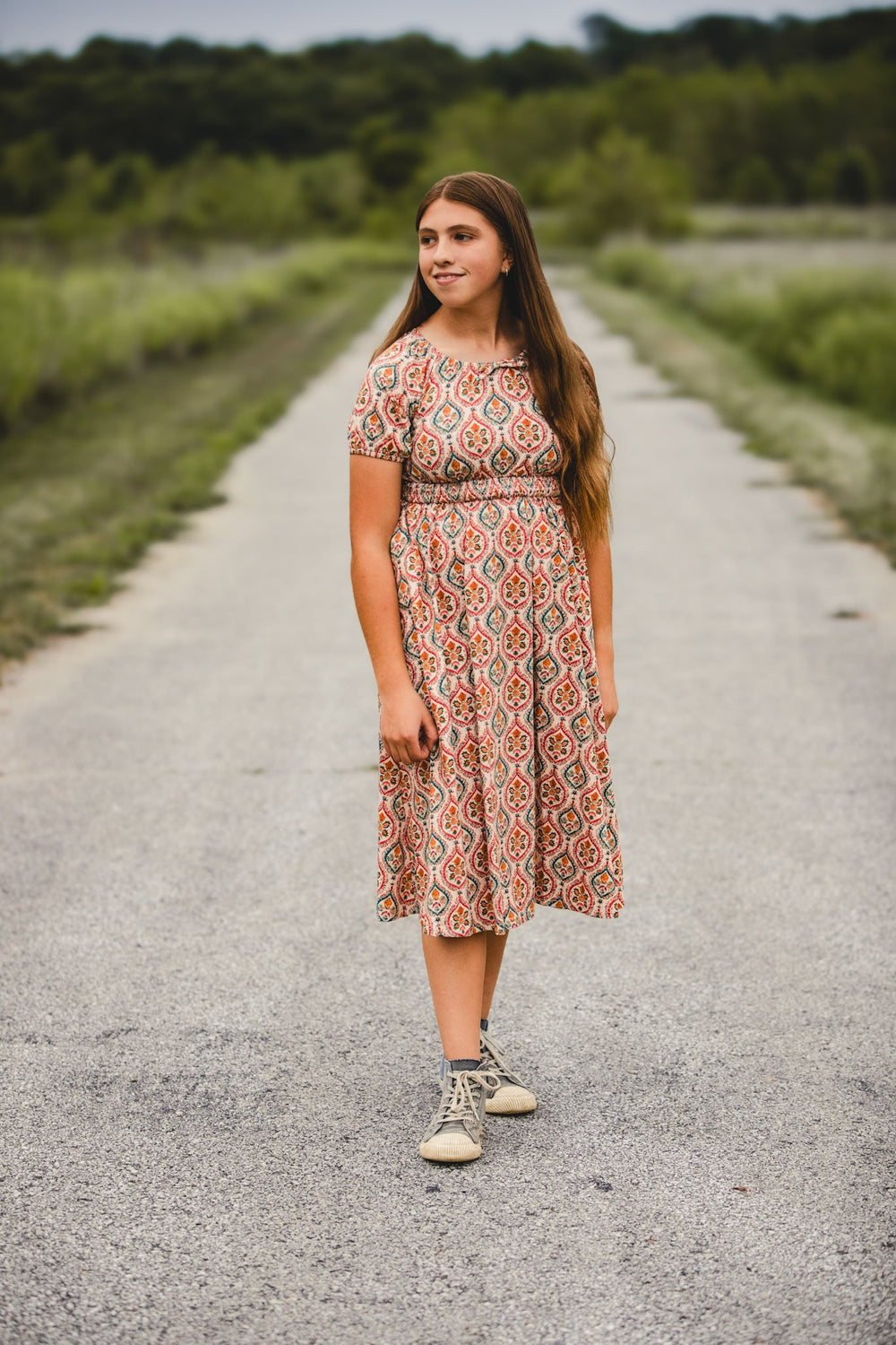 Sojourn ~ Mini Folklore Dress